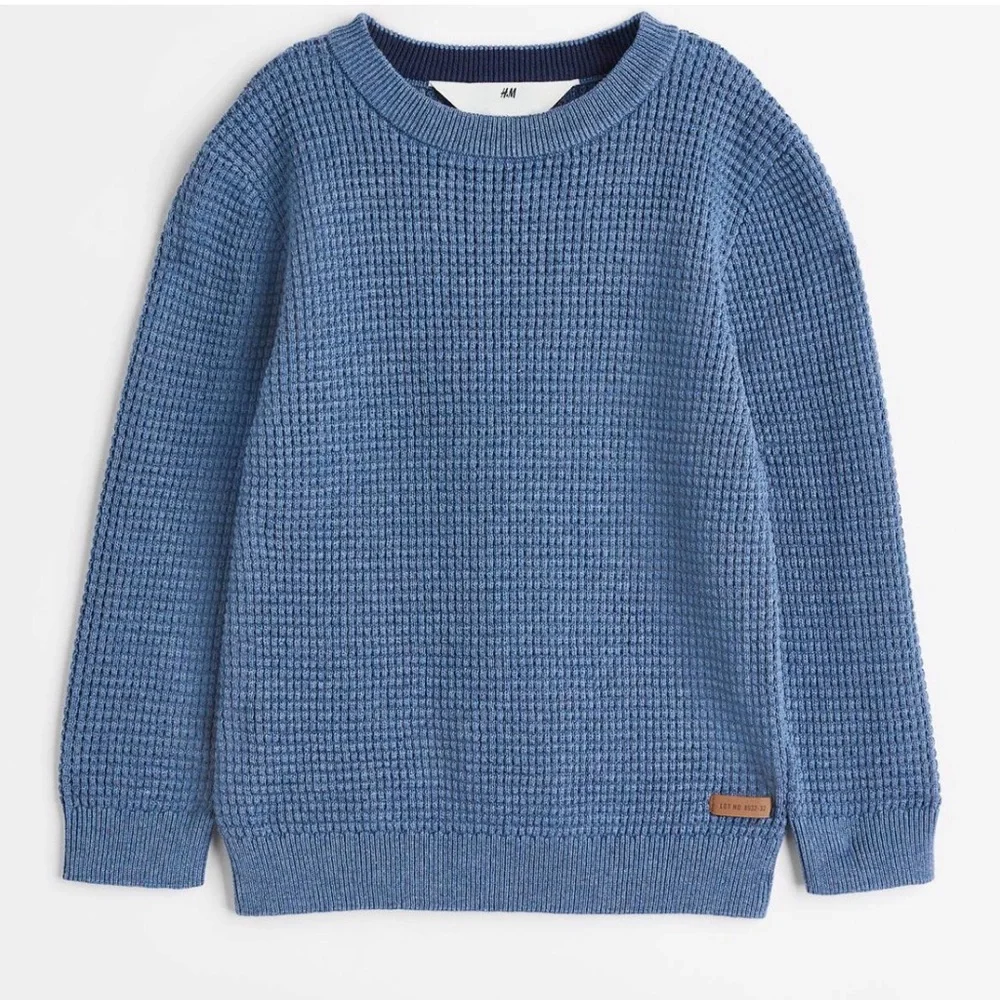 H&M waffle knit 100% cotton jumper